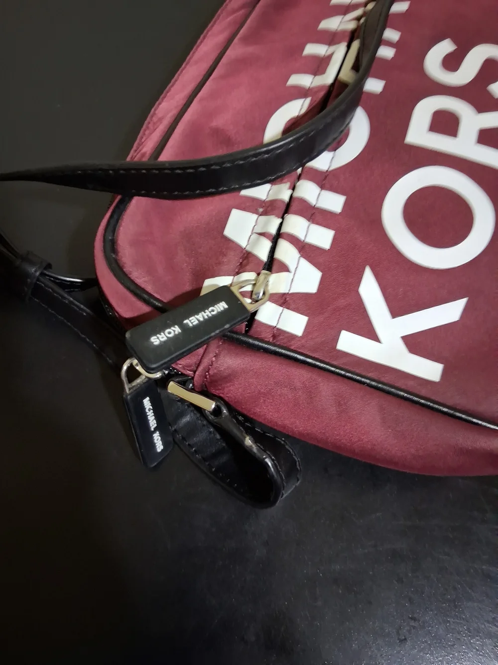 Michael Kors Men's Burgundy Crossbody Bag